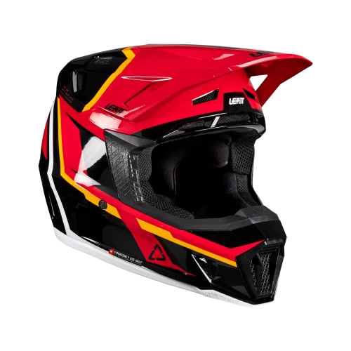 Leatt Moto 7.5 V26 sisak-készlet, piros, S méret, 3, nordicamoto.ro