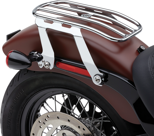 Detachable Solo Luggage Rack Silver, 3, nordicamoto.ro