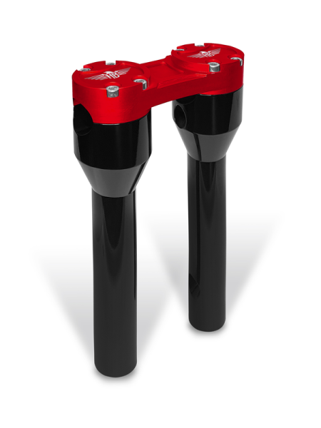 Clubstyle Straight Riser Black, Red, 1, nordicamoto.ro