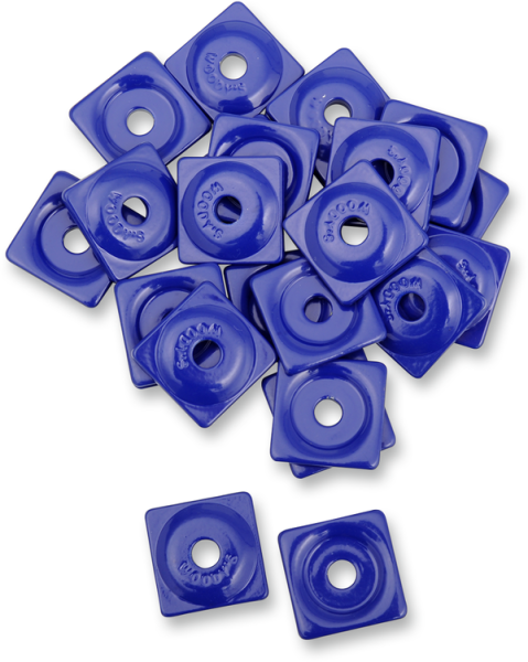 Square Digger® Aluminum Support Plates Blue, 1, nordicamoto.ro
