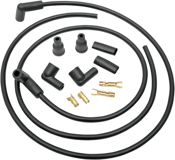 8.8 Mm Spark Plug Wire Black, 2, nordicamoto.ro