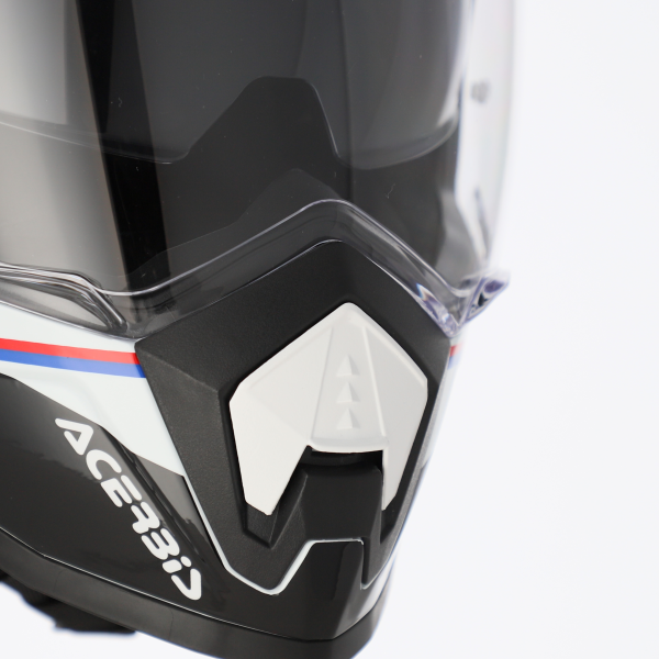Acerbis Assault Graphic teljes arcú sisak, fehér/fekete, M-es méret, 4, nordicamoto.ro