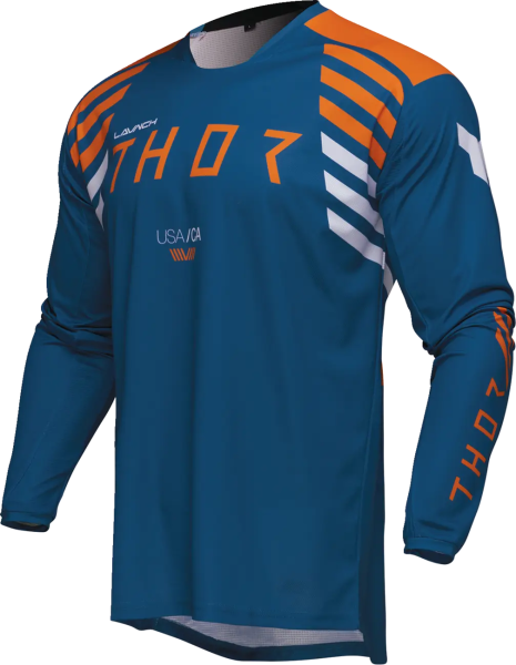 Tricou Enduro Thor Launchmode Zone Blue S, 1, nordicamoto.ro