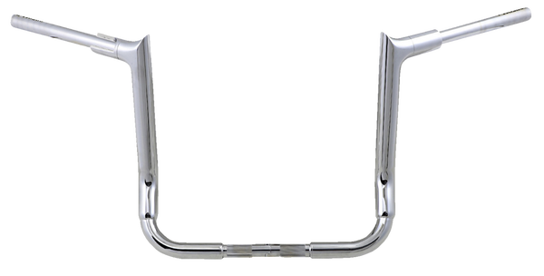 1-1/2(r) Ez Install Pointed Top Handlebar Silver, 1, nordicamoto.ro