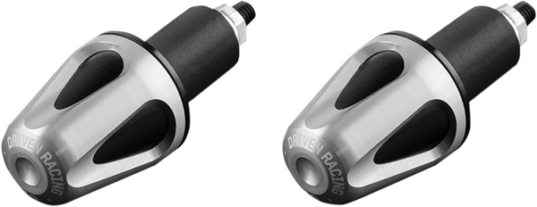 D-axis Handlebar End Silver, 1, nordicamoto.ro