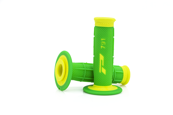 791 Grips Fluorescent Green, Fluorescent Yellow, 1, nordicamoto.ro