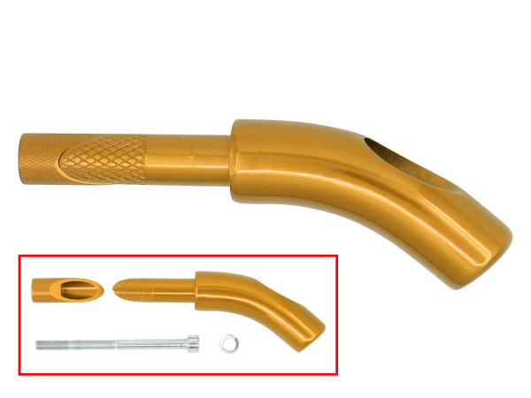 Sno-X kormányvég 45´ arany, 1, nordicamoto.ro