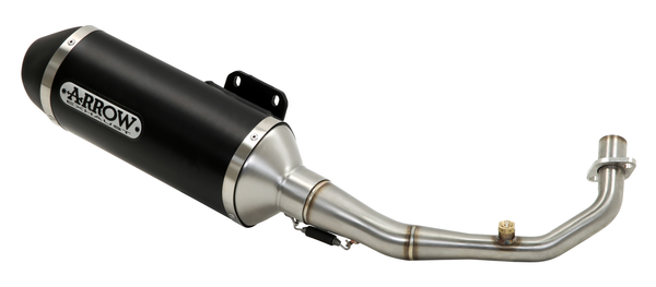 Urban Exhaust Maxi Scooter Black, 1, nordicamoto.ro
