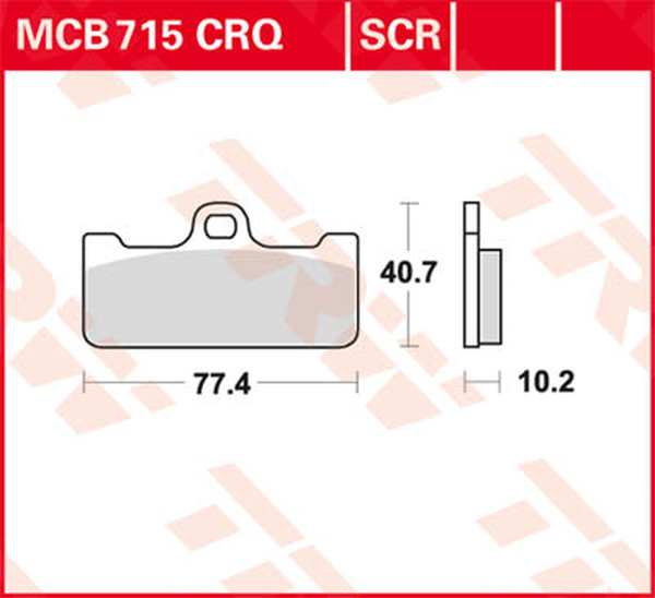 Crq sorozatú szénszálas versenyfékbetétek, 1, nordicamoto.ro