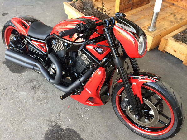 Front Fender Custom Black, 4, nordicamoto.ro
