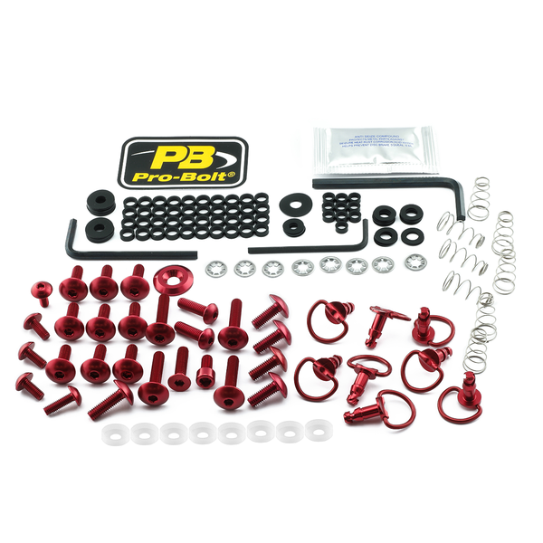 Fairing Bolt Kit For Yamaha Red, 1, nordicamoto.ro