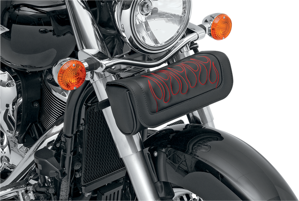Highwayman Tattoo Tool Pouch Black, Red, 3, nordicamoto.ro