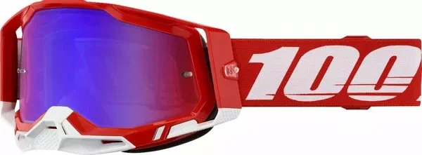 100% Racecraft 2 Goggle Red  ONE SIZE, 1, nordicamoto.ro