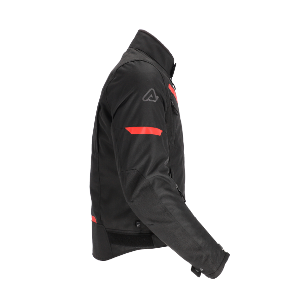 Acerbis Ce X-street dzseki, fekete/piros, XL, 9, nordicamoto.ro