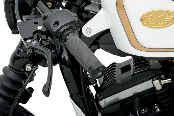 Tracker Grips Black, 2, nordicamoto.ro