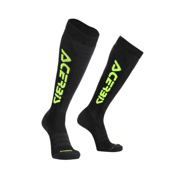 Acerbis MX téli hőszigetelő zokni, fekete/sárga, XXL, 1, nordicamoto.ro