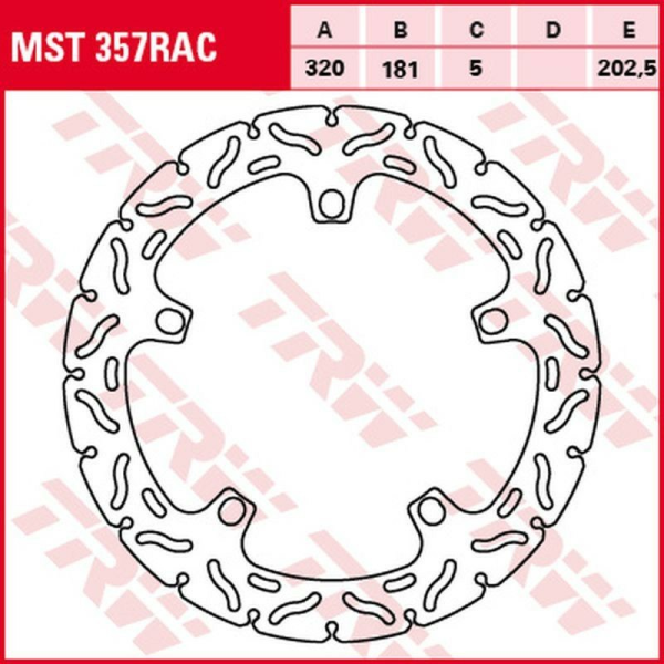 Disc frana fata TRW BMW S 1000R '09 -/S 1000RR '09 -'18/S 1000XR '15 -'19/R 1100S '01 -'05/R 1150R / RS / RT '00 -'06/K 1200GT / LT / RS '99 -'09/K 1200S '05 -'09/K 1300R / S '09 -'15/ K 1600GT / GTL '11 -/K 1600B '17 -, 1, nordicamoto.ro