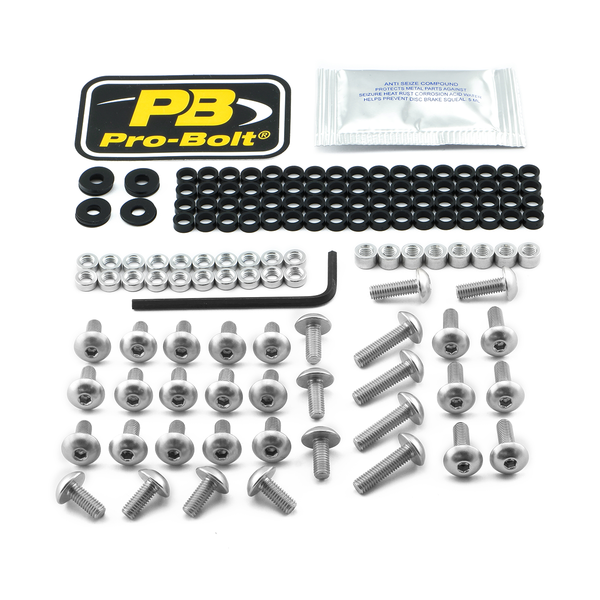 Fairing Bolt Kit For Bmw Silver, 1, nordicamoto.ro