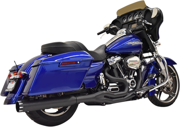 Road Rage 2-into-1 Exhaust System Black, 2, nordicamoto.ro