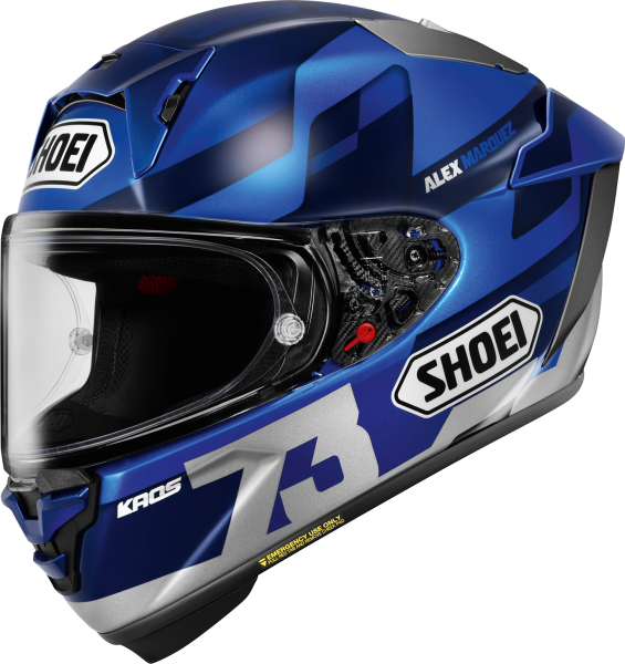 SHOEI X-SPR PRO A.MARQUEZ73 V3 TC-2 teljes arcú sisak, kék, M, 1, nordicamoto.ro