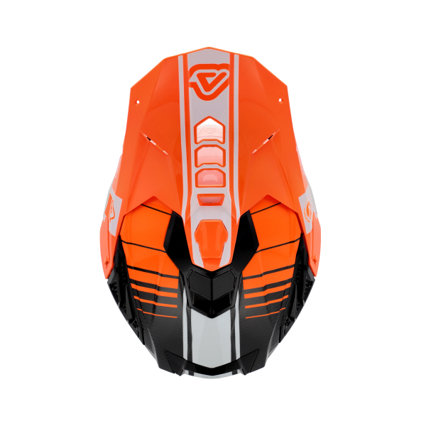 Acerbis Airstrike-c sisak, narancssárga/fehér, XXL, 13, nordicamoto.ro
