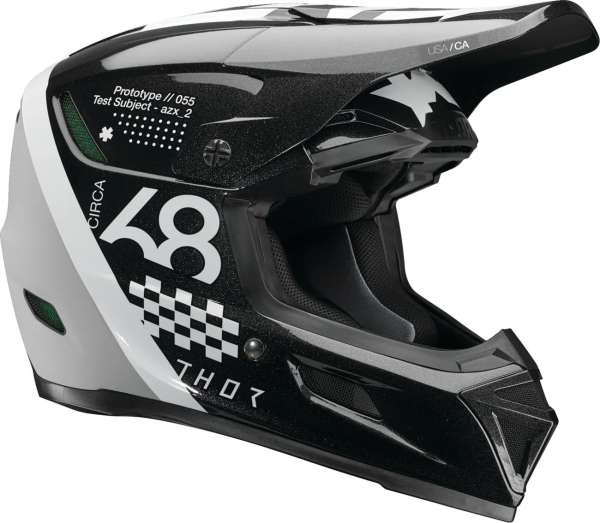 Thor Reflex Sport Riot Mips sisak, fehér/fekete, XL méret, 1, nordicamoto.ro