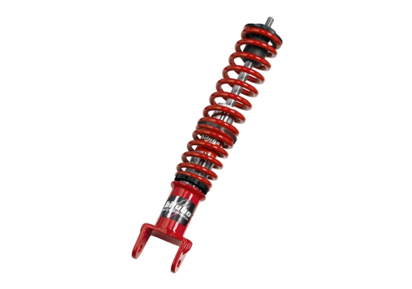 Rear Shocks W/springs Red, Silver, 1, nordicamoto.ro