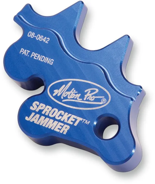 Sprocket Jammer, eloxált, kék, 1, nordicamoto.ro