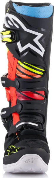 Cizme Alpinestars Tech 7 Black/Red/Yellow 12, 3, nordicamoto.ro