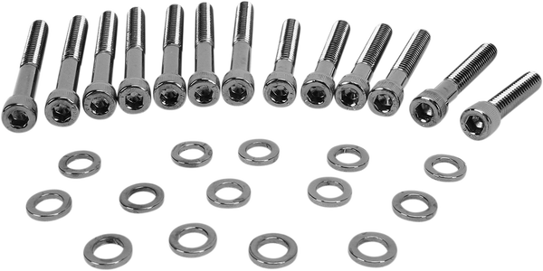 Socket-head Bolt Set Black Chrome, 2, nordicamoto.ro