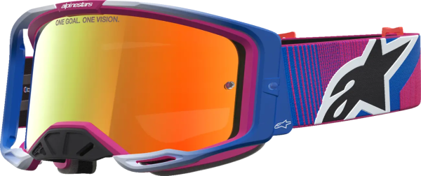 Alpinestars Vision 8 Maven síszemüveg – piros/fekete/színezett lencse, 1, nordicamoto.ro