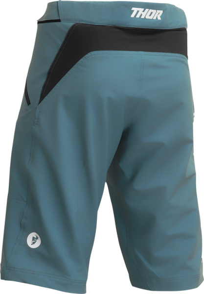 Pantaloni scurti MTB Thor Intense Assist Blue/Green/Teal 34, 5, nordicamoto.ro