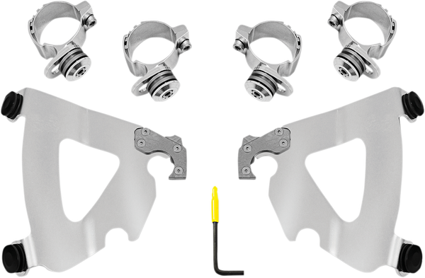 Road Warrior Trigger-lock Mount Kit Polished, 1, nordicamoto.ro