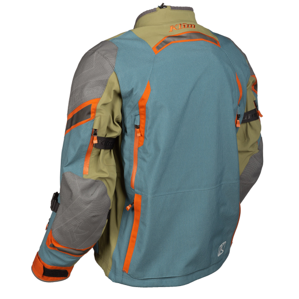 Geaca Moto Textila Klim Badlands Pro A3 Monument Gray - Petrol, 2, nordicamoto.ro