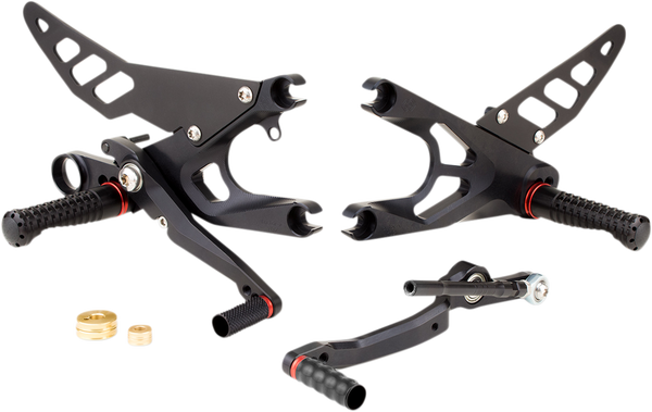 Rearset Black, 1, nordicamoto.ro