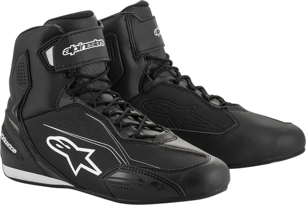 Alpinestars Faster-3 csizma, fekete/fehér, 11-es méret, 1, nordicamoto.ro