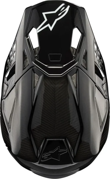 Alpinestars Supertech M10 Solid MX fekete sisak, 2XL-es méret, 6, nordicamoto.ro