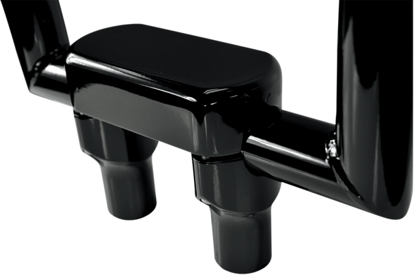 Handlebar Riser & Top Clamp Kit Black, 1, nordicamoto.ro