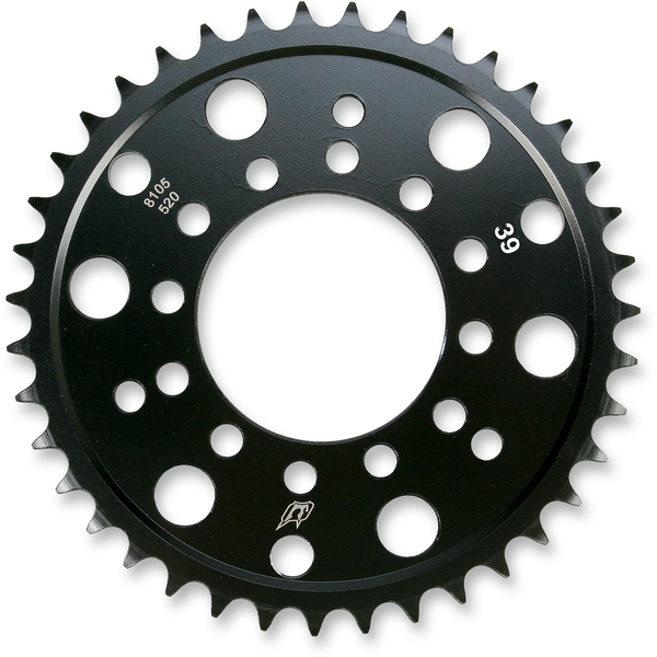 Lightweight Steel Sprocket Black, Zinc, 1, nordicamoto.ro
