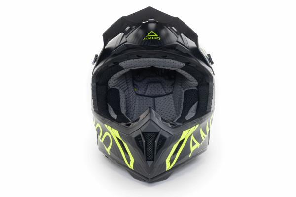 AMOQ Friction MIPS Carbon Helmet Black/HiVis XS, 4, nordicamoto.ro