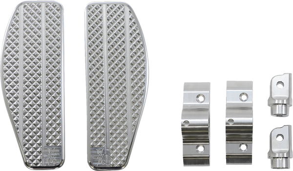 Mini Floorboards Silver, 2, nordicamoto.ro