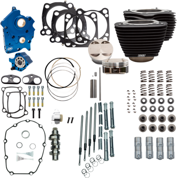 128(r) Power Package Engine Performance Kit Black, 1, nordicamoto.ro