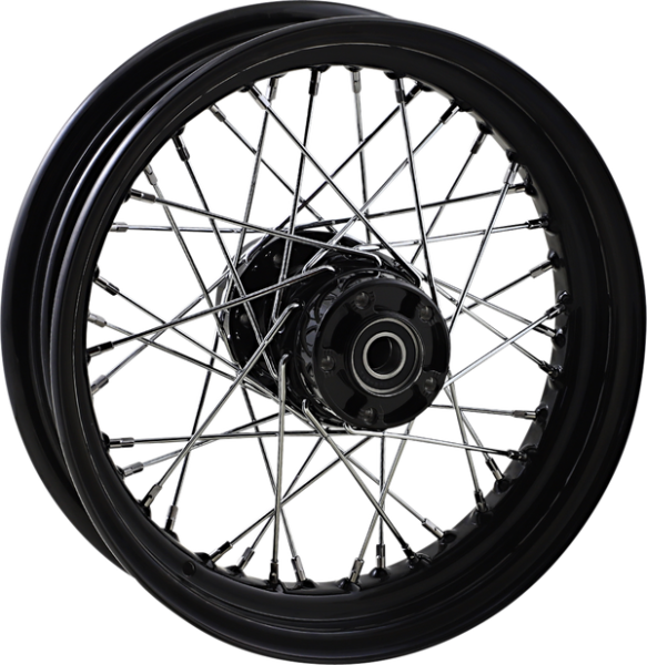 Replacement Laced Wheel Black, 1, nordicamoto.ro