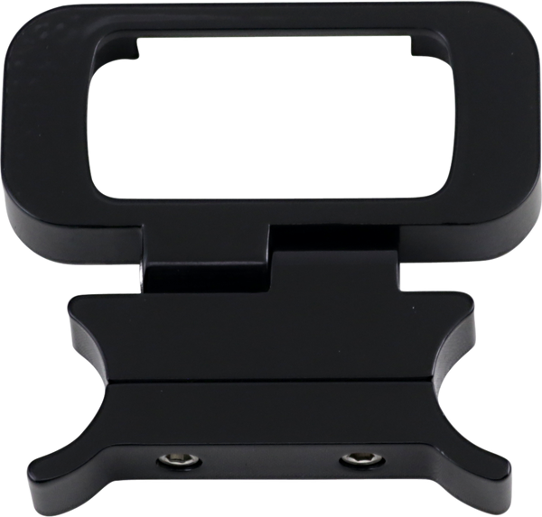 Adjustable Gauge Relocation Bracket Gloss Black, 1, nordicamoto.ro
