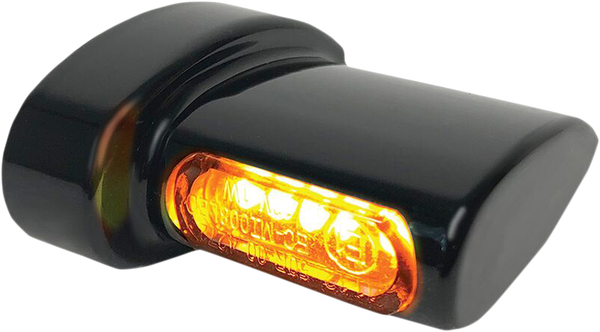 Winglets Micro Fender Flasher Black, 2, nordicamoto.ro