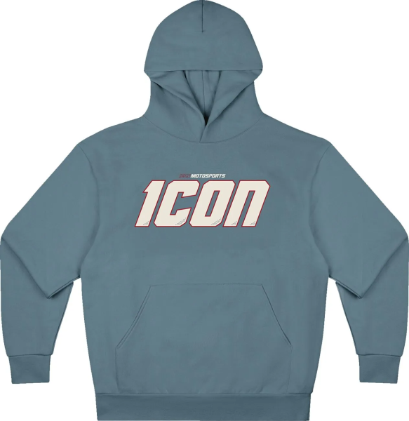 ICON Rizz Rizz Hoodie Blue  L, 1, nordicamoto.ro