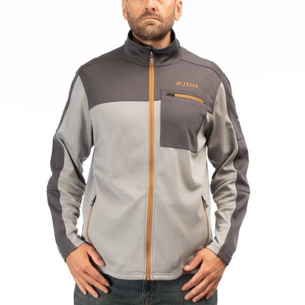 Geaca Snowmobil Klim Glacier Mid Layer Cabernet - Black, 10, nordicamoto.ro