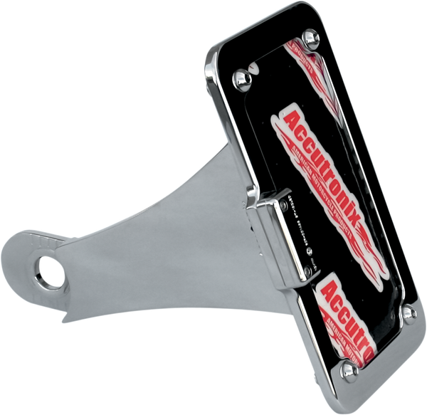 Victory Side-mount License Plate White, 2, nordicamoto.ro