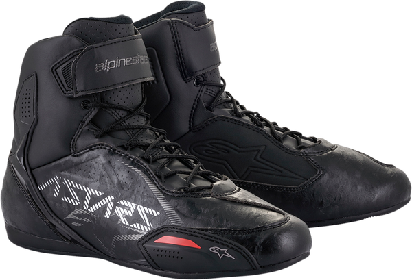 Alpinestars Faster-3 csizma  Fekete/Szürke/Piros 7, 1, nordicamoto.ro