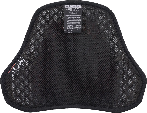Alpinestars Nucleon Kr-Cell mellkasvédők – átlátszó/füstös/fekete/piros, L-es méret, 3, nordicamoto.ro